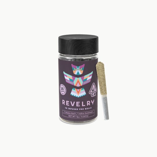 Revelry Herb Co - Mint Sorbet - Indica - Infused Pre Roll 10pk (7g) - 1