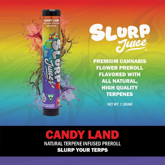 Nura - Slurp Juice | Candy Land | 1G Terp Infused PR - 1
