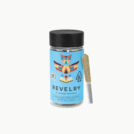 Revelry Herb Co - Lost Coast Haze - Sativa - Infused Pre Roll 10pk (7g) - 1