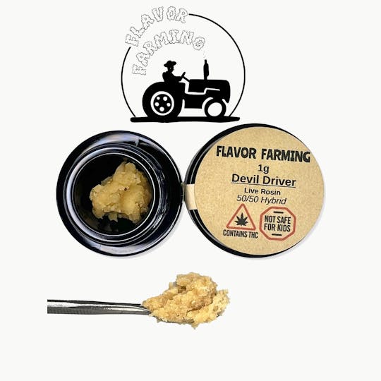 Indico - Devil Driver Live Rosin - Flavor Farming - 1