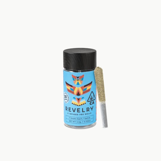 Revelry Herb Co - Lost Coast Haze - Sativa - Infused Pre Roll 5pk (3.5g) - 1