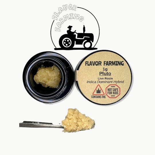Indico - Pluto Live Rosin - Flavor Farming - 1