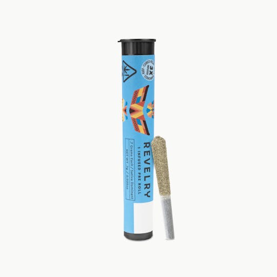 Revelry Herb Co - Lost Coast Haze - Sativa - Infused Pre Roll Single (0.7g) - 1