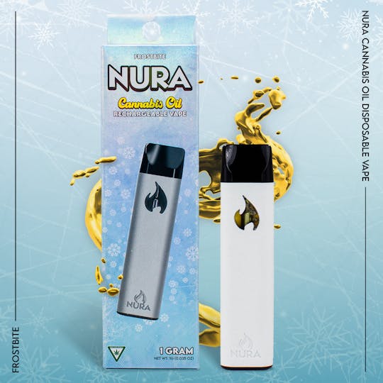 Nura - Nura Cannabis Oil | Frost Bite | 1G Disposable - 1