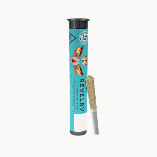 Revelry Herb Co - POG Juice - Hybrid - Infused Pre Roll Single (0.7g) - 1