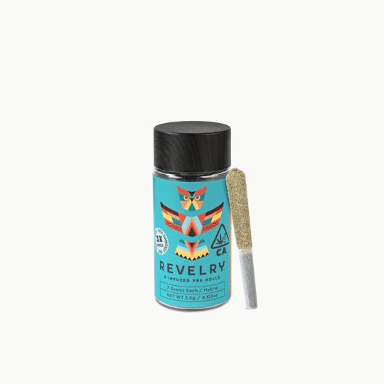 Revelry Herb Co - POG Juice - Hybrid - Infused Pre Roll 5pk (3.5g) - 1
