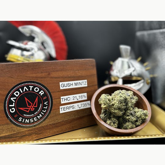Gladiator Cannabis - Gush Mintz - 1