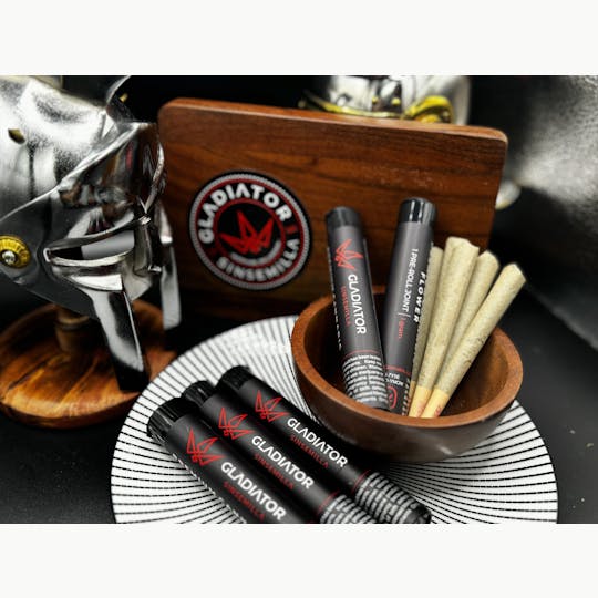 Gladiator Cannabis - 1g Sug Lf Preroll | Oreoz - 1