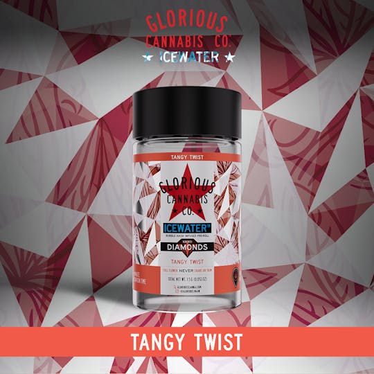 Glorious Cannabis Company - Tangy Twist 3x.5G | Bubble Hash with Diamonds | Glorious Cannabis Co. - 1