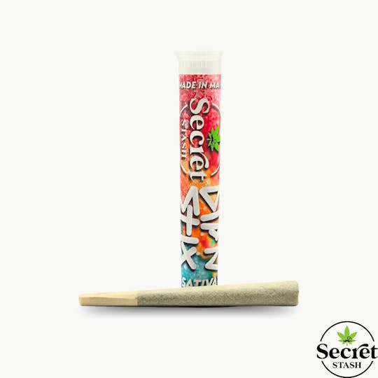 Secret Stash - Secret Stash | Full Bud Pre Roll | Dip N Stix | 1.2g - 1