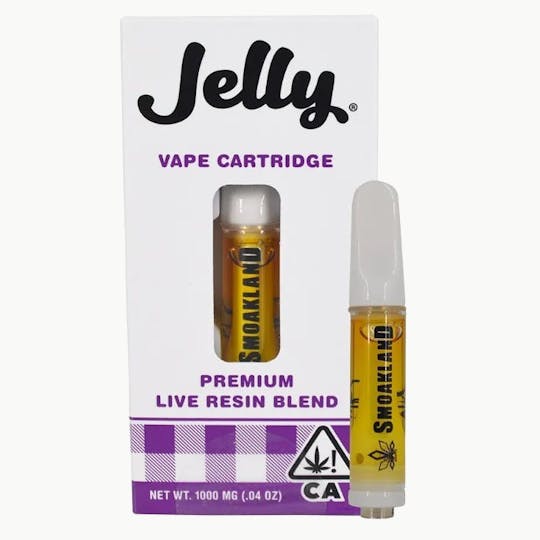 Smoakland - Jelly Vape Cart Live Resin - Headband (H) - 1g - 1