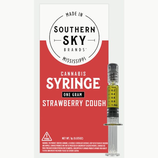Southern Sky Brands - Strawberry Cough Syringe - 1g - 1