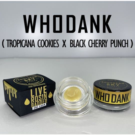 Southern Sky Brands - Who Dank Live Rosin Concentrate Jars - 1g - 1