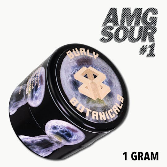Burly Botanicals - Burly Botanicals | AMG Sour #1 | 1g Hash Rosin - 1