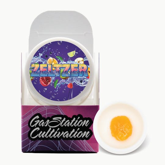 Gas Station Cultivation - Zeltzer Live Resin Sugar & Sauce 1g - 1