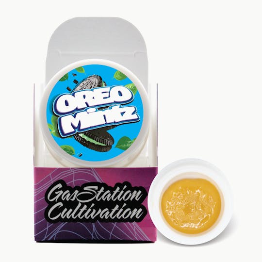 Gas Station Cultivation - Oreo Mintz Live Resin Badder 3.5g - 1