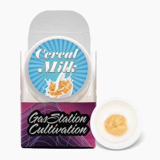 Gas Station Cultivation - Cereal Milk Cured Resin Badder 1g - 1