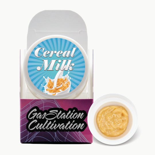 Gas Station Cultivation - Cereal Milk Cured Resin Badder 3.5g - 1