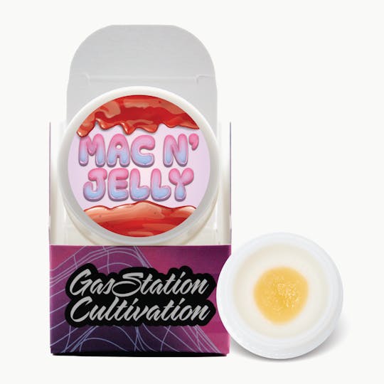 Gas Station Cultivation - Mac N' Jelly Cured Resin Sugar & Sauce 1g - 1