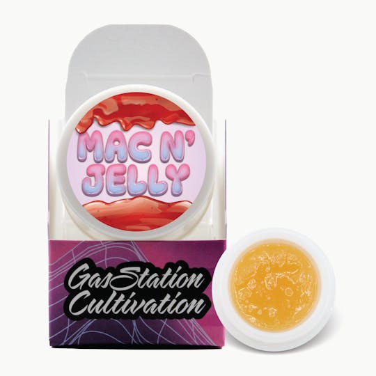 Gas Station Cultivation - Mac N' Jelly Cured Resin Sugar & Sauce 3.5g - 1