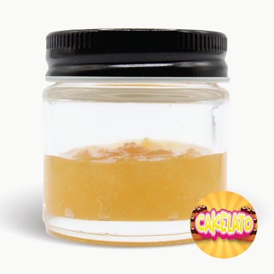 Gas Station Cultivation - Cakelato Cured Resin Sugar & Sauce 14g Baller Jar - 1