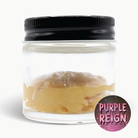 Gas Station Cultivation - Purple Reign Cured Resin Badder 14g Baller Jar - 1