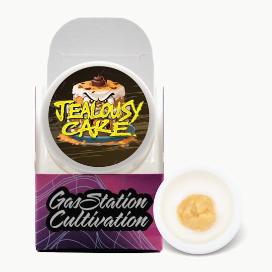 Gas Station Cultivation - Jealousy Cake Cured Resin Badder 1g - 1