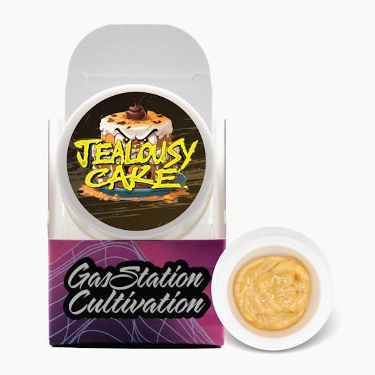 Gas Station Cultivation - Jealousy Cake Cured Resin Badder 3.5g - 1