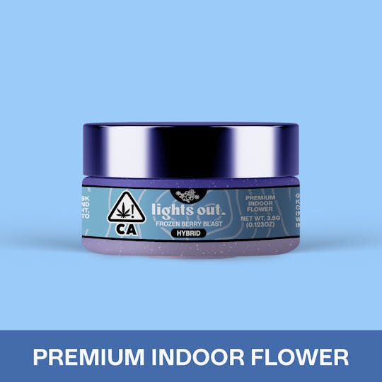 Lights Out - Frozen Berry Blast (Hybrid) Flower 3.5g - 1