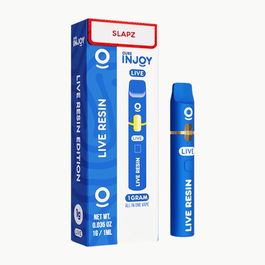 Cure Injoy - Cure Injoy 1g - Live Resin - SLAPZ - AIO (INDICA) - 1