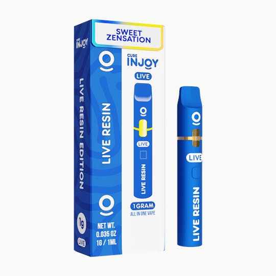 Cure Injoy - Cure Injoy 1g - Live Resin - Sweet Zensation - AIO (HYBRID) - 1