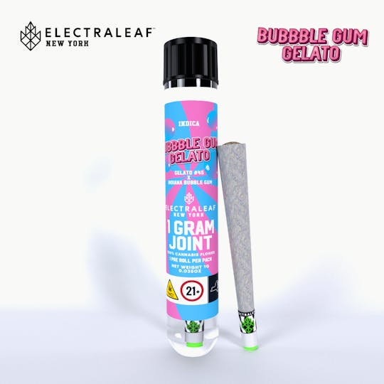 Electraleaf New York - Bubble gum gelato 1g joint - 1