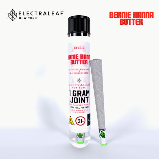 Electraleaf New York - Bernie hanna butter 1g joint - 1