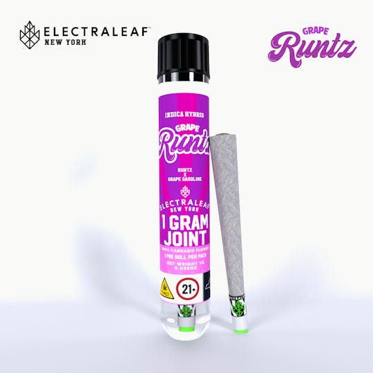 Electraleaf New York - Grape Runtz 1g joint - 1