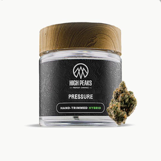 High Peaks - Pressure: Hand-Trimmed Flower | Hybrid | 3.5g - 1