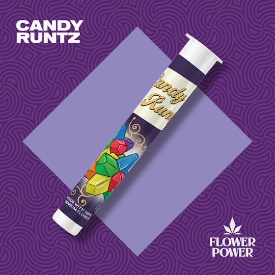 Flower Power Cannabis - Candy Runtz 1G Preroll - 1
