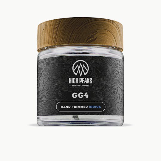 High Peaks - GG4: Hand-Trimmed Flower | Indica | 3.5g - 1