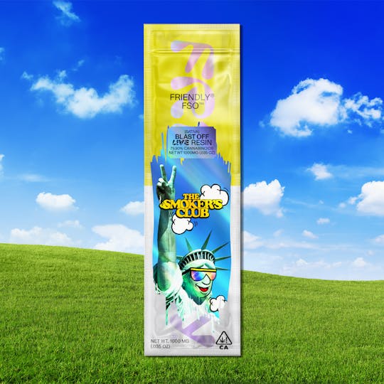 Friendly Brand - Blast Off 1g Live Resin FSO - 1