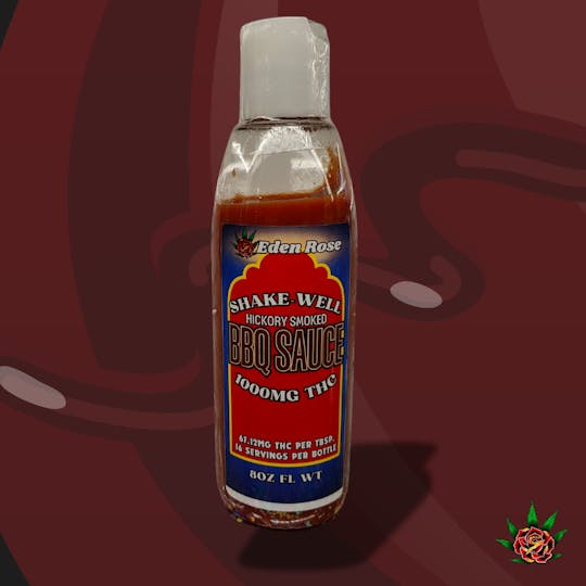 Eden Rose Processing - Eden Rose THC Infused Barbeque Sauce 1,000mg - 1