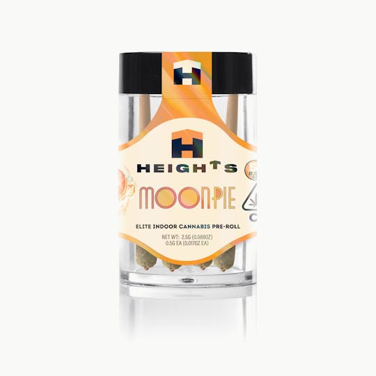 Heights Flower - Heights MoonPie - 5 pack mini Pre-rolls (5 X.5g) - 1