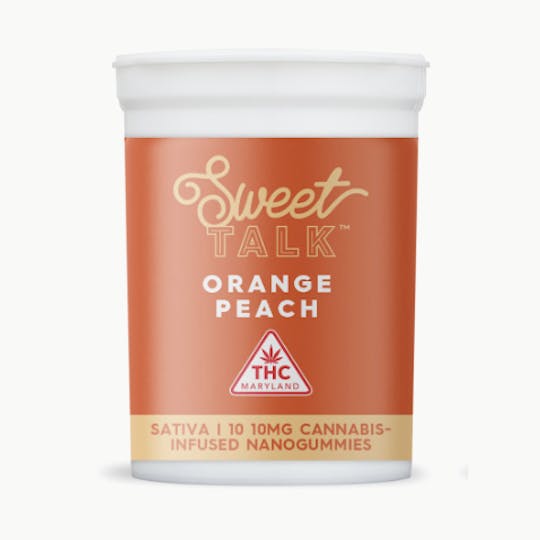 Sweet Talk - Orange Peach - 100mg Nano Gummies 10pk - 1