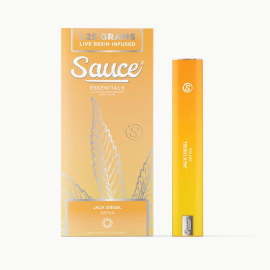 Sauce. - Sauce Essentials - Jack Diesel - 1.25G Live Resin AIO (CA, AZ, OR) - 1