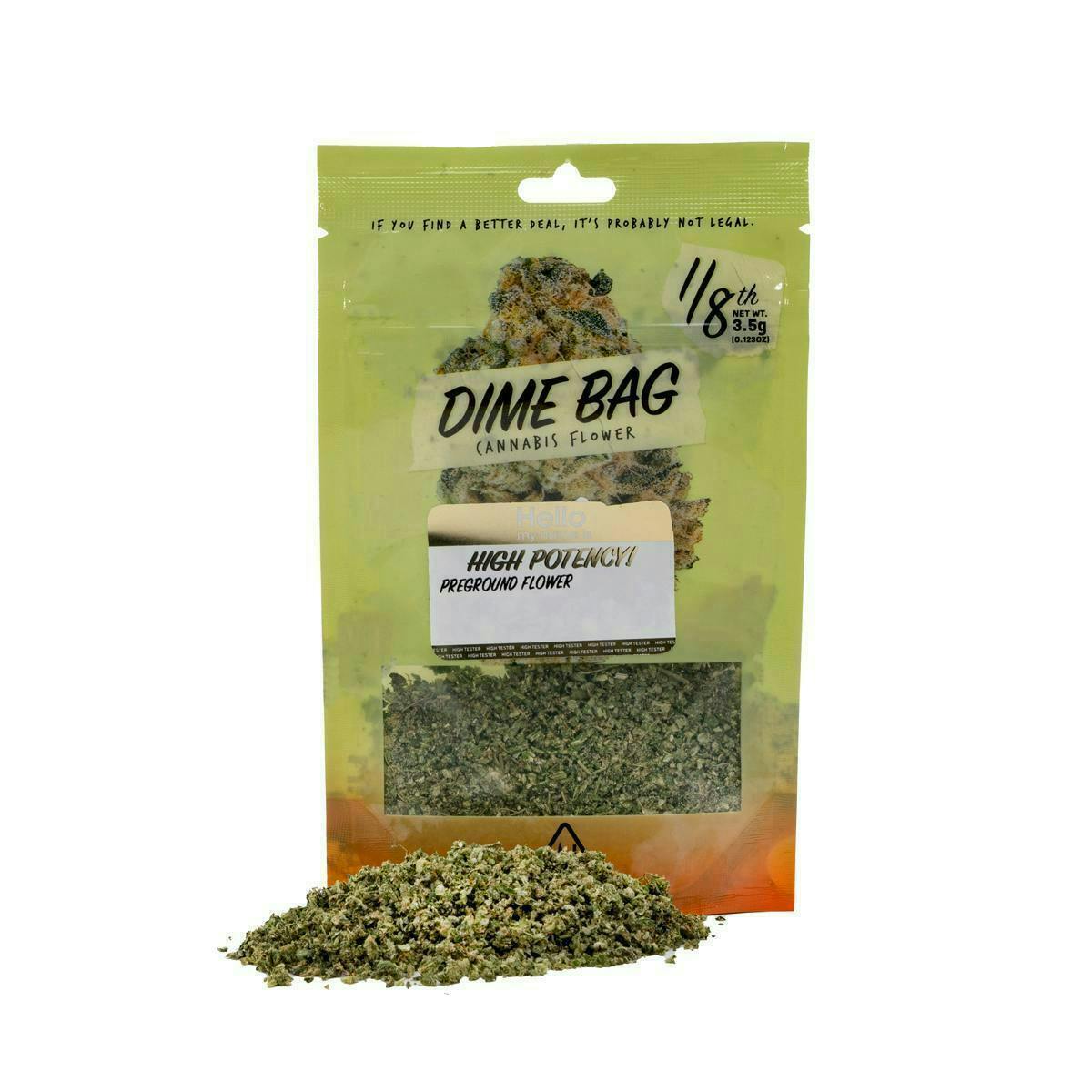 Dime Bag - Dime Bag | Modified Grapes | Ground | 3.5g - 1