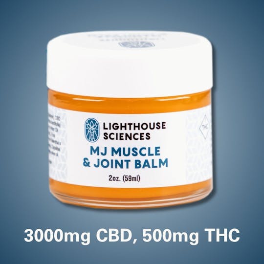 Lighthouse Sciences - MJ Muscle & Joint Balm | 6:1 CBD:THC | 2oz - 1