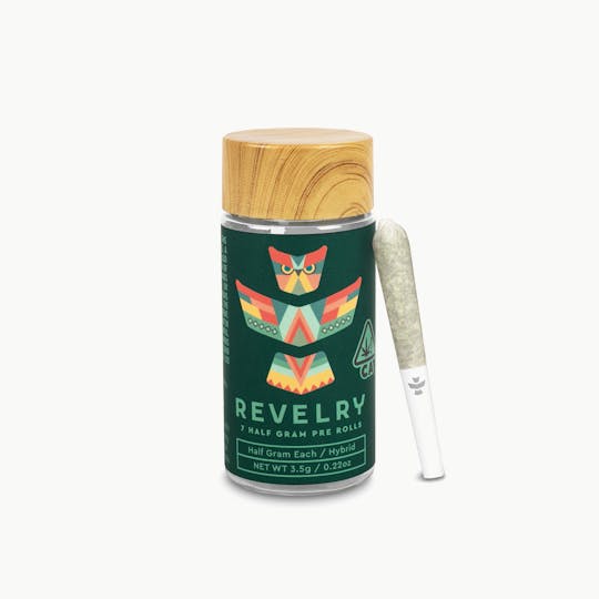 Revelry Herb Co - Cocoa Dubb - Hybrid - Pre Roll 7pk (3.5g) - 1