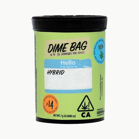 Dime Bag - Dime Bag | Purple Diesel Hybrid Pre-Rolls 14-Pack (7g) - 1