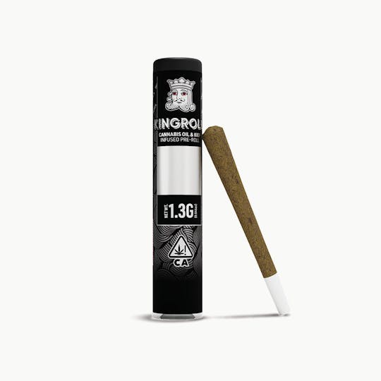 Kingroll - Kingroll 1.3g Single White Rhino x Cannalope Kush Indica - 1