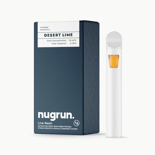 nugrun. - Live Resin 1G All-In-One | Desert Lime - 1