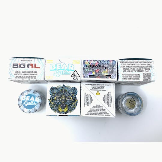 Bear Labs - White Trufflez T1 Live Rosin - 1g - 1