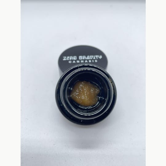Zero Gravity Cannabis - Cold Cured Badder 1g - White Butter Cookies 60/40 Indica Dominant - 1